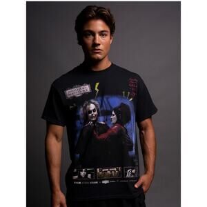 CVLA Beetlejuice Beetlejuice Shirt, Black, NWT,‎ XL, 100% Cotton